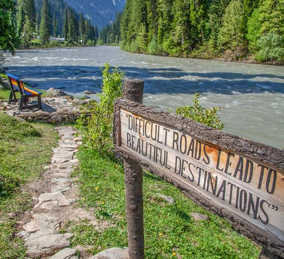 Kashmir, Arang Kel and Taobat Village